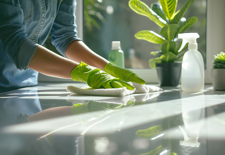 spring cleaning vs deep cleaning