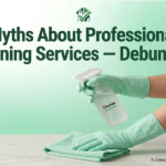 Myths About Professional Cleaning Services — Debunked!