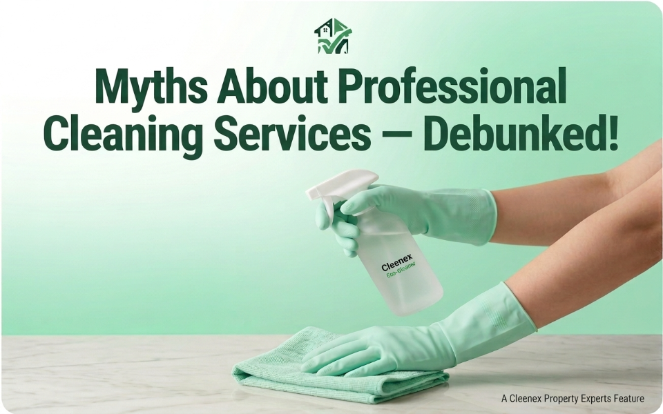 Myths About Professional Cleaning Services — Debunked!