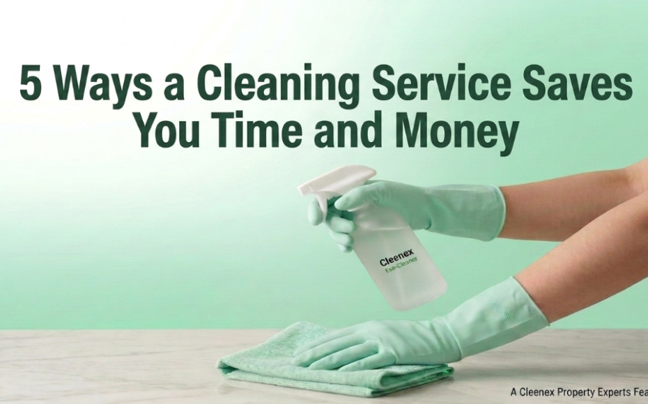 5 Ways a Cleaning Service Saves You Time and Money