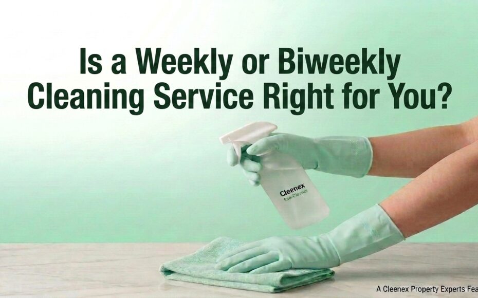 weekly or biweekly cleaning service